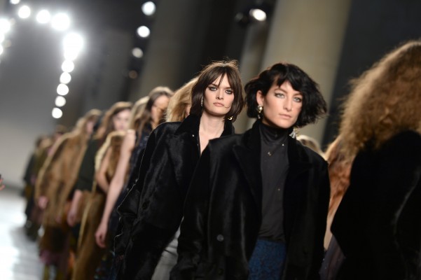 Sam Rollinson models at The Topshop Unique show, Tate Britain, part of London Fashion Week AW2016. Photo Credit should read Doug Peters EMPICS Entertainment