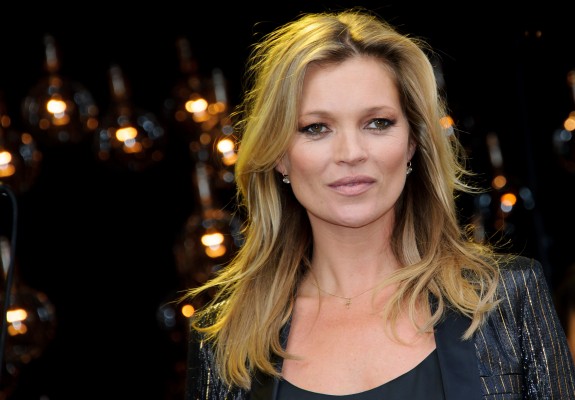 British model, Kate Moss launches her new clothing range at a well known story in Oxford Street, London, Tuesday, April 29, 2014. (Photo by Jonathan Short/Invision/AP)