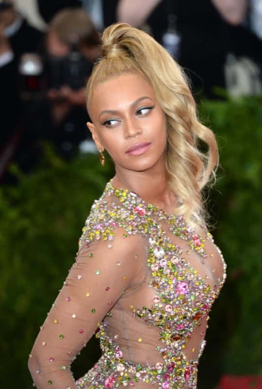 Beyonce Knowles attending The Metropolitan Museum of Art Met Gala, in New York City, USA. (Mandatory Credit: Doug Peters/EMPICS Entertainment)