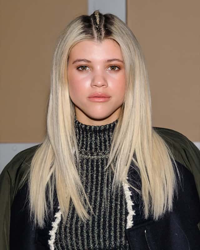 Sofia Richie attends the Tommy Hilfiger fashion show at New York Fashion Week Fall/Winter 2016 at the Park Ave Armory on Monday, Feb. 15, 2016, in New York. (Photo by Christopher Smith/Invision/AP)