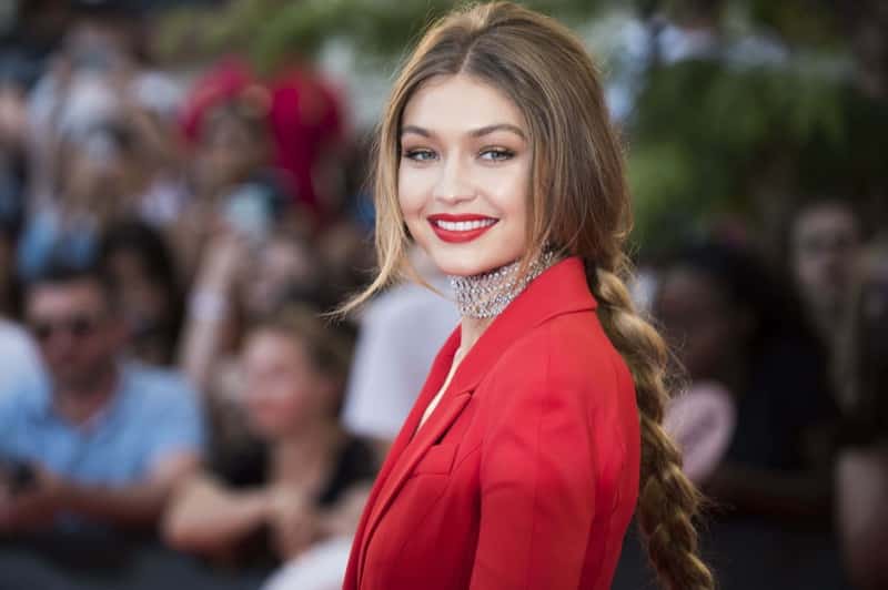 Gigi Hadid arrives at the 2016 iHeartRADIO MuchMusic Video Awards on Sunday, June 19, 2016, in Toronto, Canada. (Photo by Arthur Mola/Invision/AP)