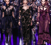 PFW AW17: Elie Saab meets biker chick Wednesday Addams