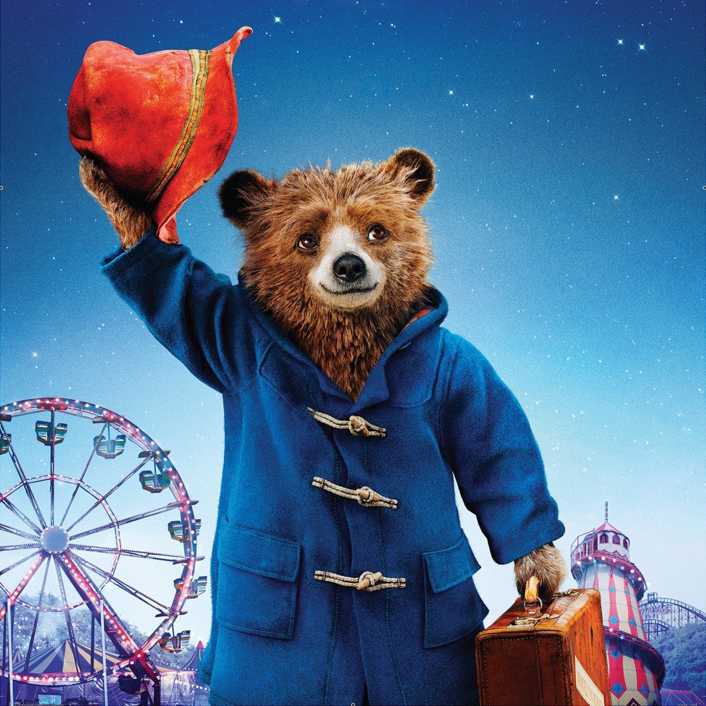 Get the Paddington look: Marmalade sandwiches not included!