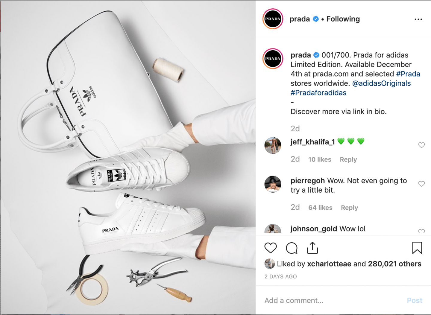 prada x adidas