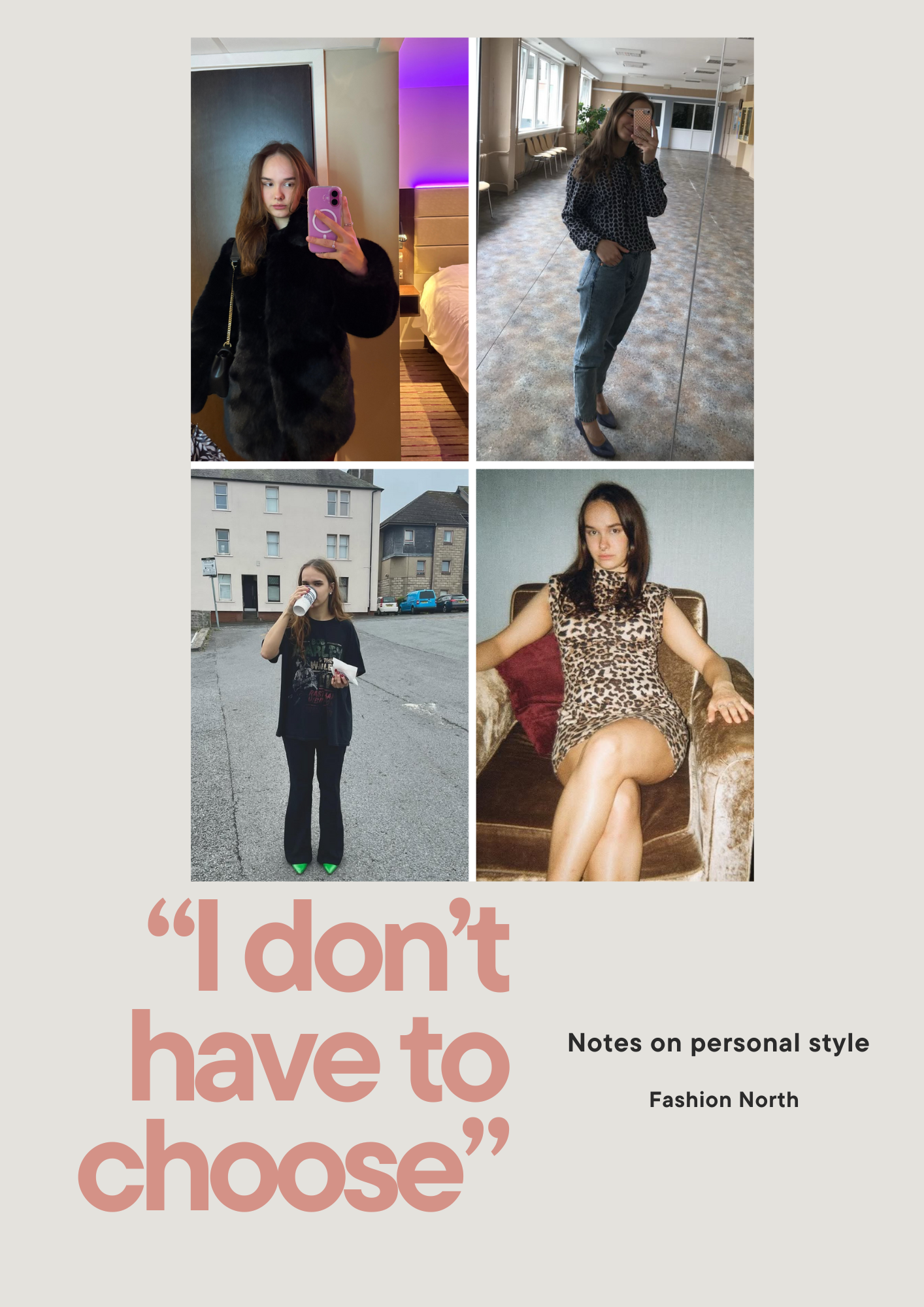 “My #OOTD is a crucial stepping stone in my mood and well-being”
