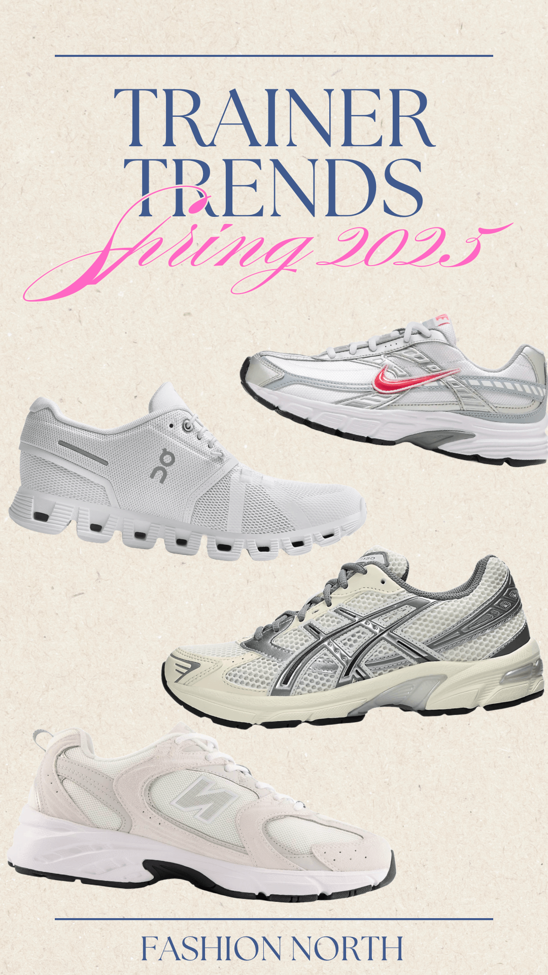 Comfy and Cute: the trendiest sports trainers of spring 2025